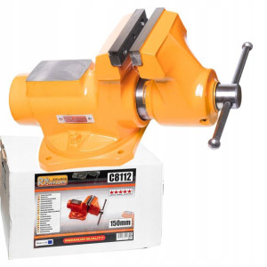 Imadło Ślusarskie Obrotowe Kute 150mm Corona Y150s