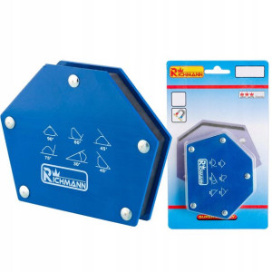 Kątownik Spawaln Magnetyczny 6-kąt 37,5kg Richmann