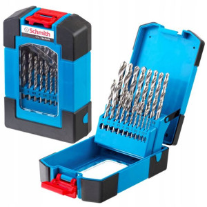 Wiertła Hss Do Metalu Zestaw 1-10mm 19 Szt Schmith