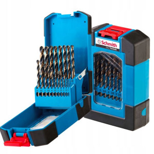 Komplet Wierteł Do Metalu Hss Pro 19 Szt Schmith