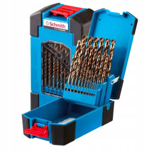 Schmith Wiertła Do Metalu Kobaltowe 1-13mm 25szt.