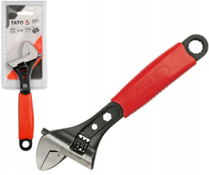 Klucz Nastawny Szwed 200mm Stal Crv40 0-32mm Yato
