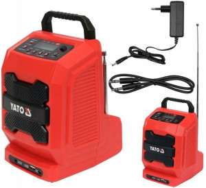 Yato Radio Budowlane Akumulatorowo Sieciowe 18v