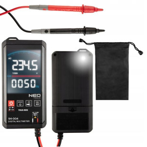 Neo Miernik Multimetr Cyfrowy Test Napięcia Lcd