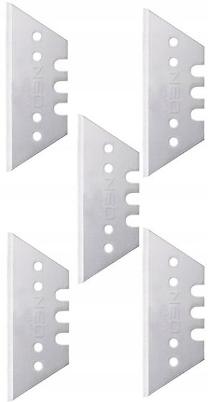 Ostrza Trapezowe Wymienne, 5 Szt. Neo 64-410