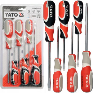 Yato Zestaw Wkrętaków Svcm55 6 Szt Yt-2668 Wkrętak