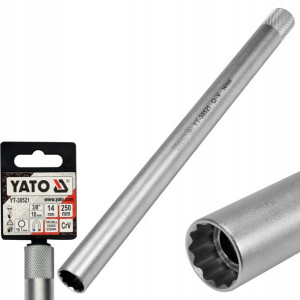 Yato Nasadka Do Świec 14mm Długa 250mm Napęd 3/8''