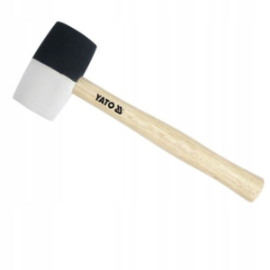 Yato Młotek Gumowy Z Drewnianym Trzonkiem 980g