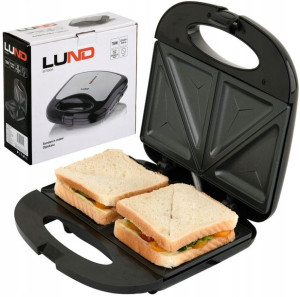 Opiekacz Toster Do Kanapek Na 2 Tosty 750w Lund