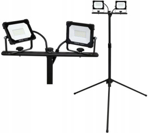 Yato Reflektor Led Ze Stojakiem Halogen 2x20w Ip65