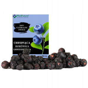 BORÓWKA liofilizowana owoce liofilizowane 20 g