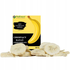 BANAN liofilizowany owoce liofilizowane 20 g