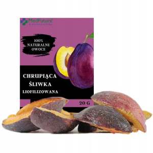 ŚLIWKA liofilizowana owoce liofilizowane 20 g