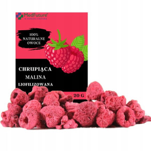 MALINA liofilizowana owoce liofilizowane 20 g