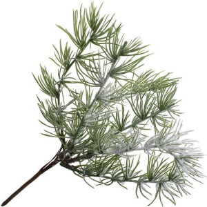 Gałązka Stroik Głóg Jarzębina Ozdoba Kulki Świerk 22 Cm