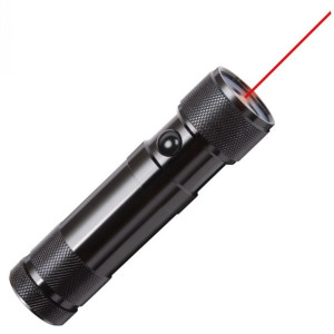 LATARKA LED LASER NIGTH 8 LED 45lm aluminium