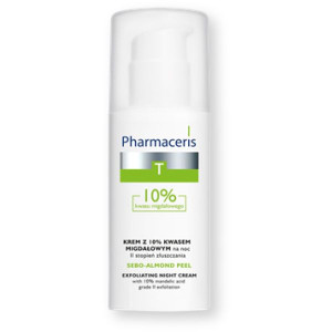 Pharmaceris T Sebo-Almond Peel 10%, krem z 10% kwasem migdałowym, n/n 50 ml