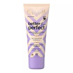 Podkład do twarzy Eveline Better Than Perfect nawilż-kryjący 03 LIGHT BEIGE