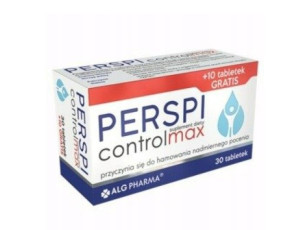 PERSPI controlmax na nadmierne pocenie 40 tabletek
