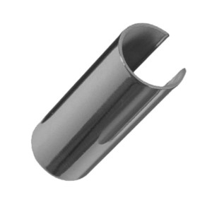 Nasadka PCV na zawiasy N16SC 16 mm Alubrass Satyna Chrom