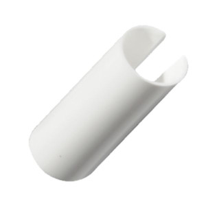 Nasadka PCV na zawiasy N13BI 13 mm Alubrass Biały