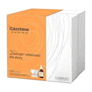 Zestaw Flos-Lek Beta Carotene, krem przeciwzmarszczkowy, 50 ml+olejek, 30ml