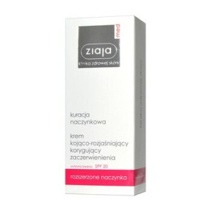 Ziaja Med Naczynkowa, krem kojąco-rozj, koryg. zaczerwienienia SPF20 50ml