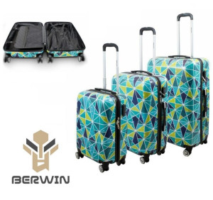 Zestaw Walizek Podróżnych Z Poliwęglanu 3w1 Berwin Colorful Diamond