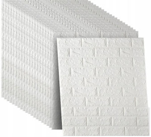 20x Zestaw Cegła Tapeta Samoprzylepna Naklejka Diy