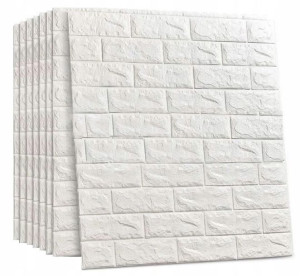 8x Tapeta Cegła 3d Samoprzylepna Panele Mur Diy