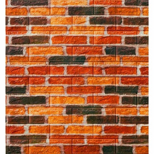 Tapeta Cegła Samoprzylepna Diy Naklejka 77x70cm
