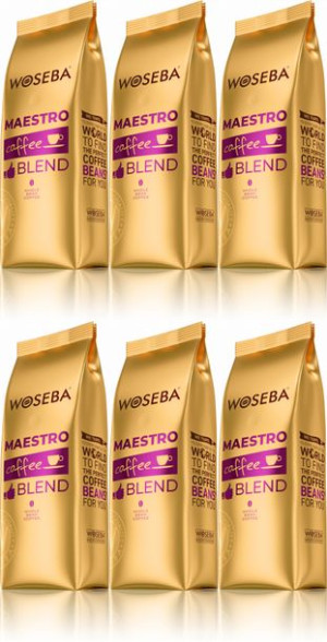 Kawa ziarnista Woseba Maestro 6x500g