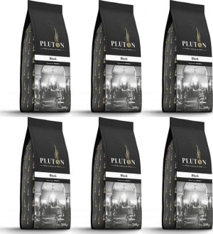 Kawa ziarnista Pluton Black 6x500g