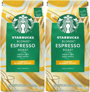 Kawa ziarnista Starbucks Espresso Blonde Roast 2x200g