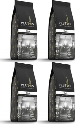 Kawa ziarnista Pluton Black 4x500g
