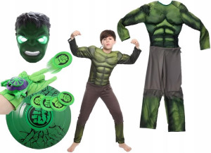 Strój Przebranie Hulk Potwór Mutant 104/110