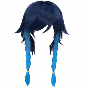 Peruka Cosplay Anime Włosy Venti Genshin Impact