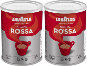 Kawa mielona Lavazza Qualita Rossa puszka 2x250g