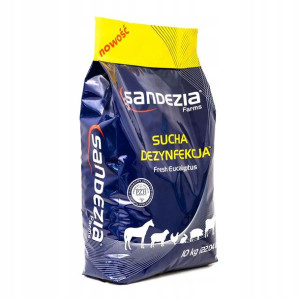 Sandezia 10kg sucha dezynfekcja wirusy, bakterie, grzyby