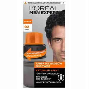 L'Oreal Farba Do Włosów Dla Mężczyzn 02 Czarny