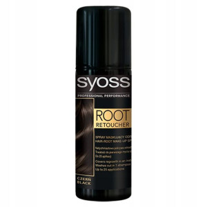 Syoss Root Retoucher Spray Na Odrosty Czarny 120ml