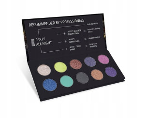 Affect Party All Night Paleta Cieni 22 g