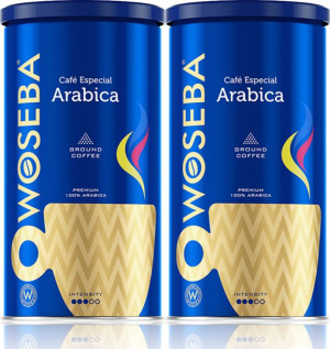 Kawa mielona Woseba Arabica puszka 2x500g