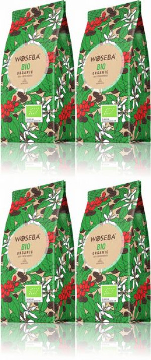 Kawa mielona Woseba Bio Organic 4x250g