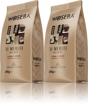 Kawa mielona Woseba Ti Meriti Crema E Aroma 2x250g
