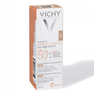 Vichy Capital Soleil, fluid UV Age, SPF 50, 40 ml