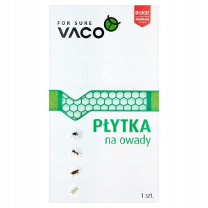 Vaco Płytka Owadobójcza na Komary, Muchy 1 szt.