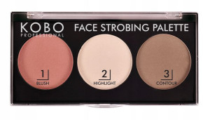 Kobo FACE STROBING PALETTE Paleta Do Modelowania