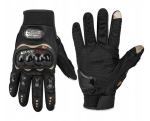 Rękawice Motocyklowe Pro Biker Ochronne Xl