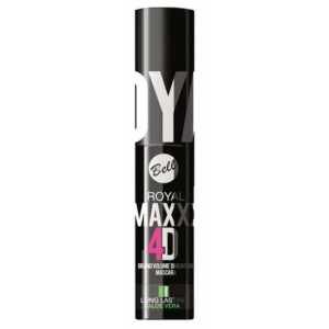 Tusz do rzęs Bell Royal Maxxx 4D, pogrubiający, 01 CZARNY, 1 szt.